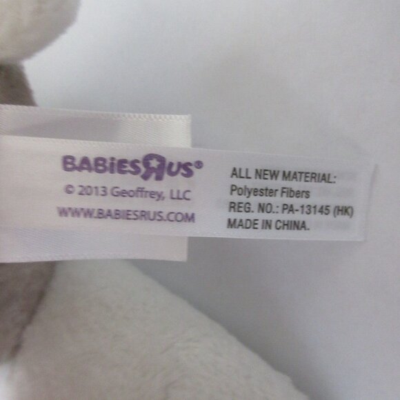 Babies R Us Sleeping Bunny Plush 13" Easter Rabbit Musical Device NOT Included - Picture 6 of 7